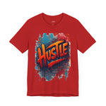 Hustle Tee - Bold Graffiti Streetwear with Vibrant Vibes