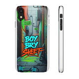 Urban Graffiti Phone Case for Boys - Gritty Streetwear Style