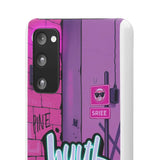 Graffiti Phone Case: Urban Chic for Girls with a Twist - Phone Case by Printify | Unique designs from ArteoDesign