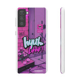 Graffiti Phone Case: Urban Chic for Girls with a Twist - Phone Case by Printify | Unique designs from ArteoDesign