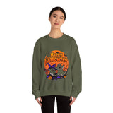 Bat Attack Unisex Sweatshirt - Spooky Halloween Style for All