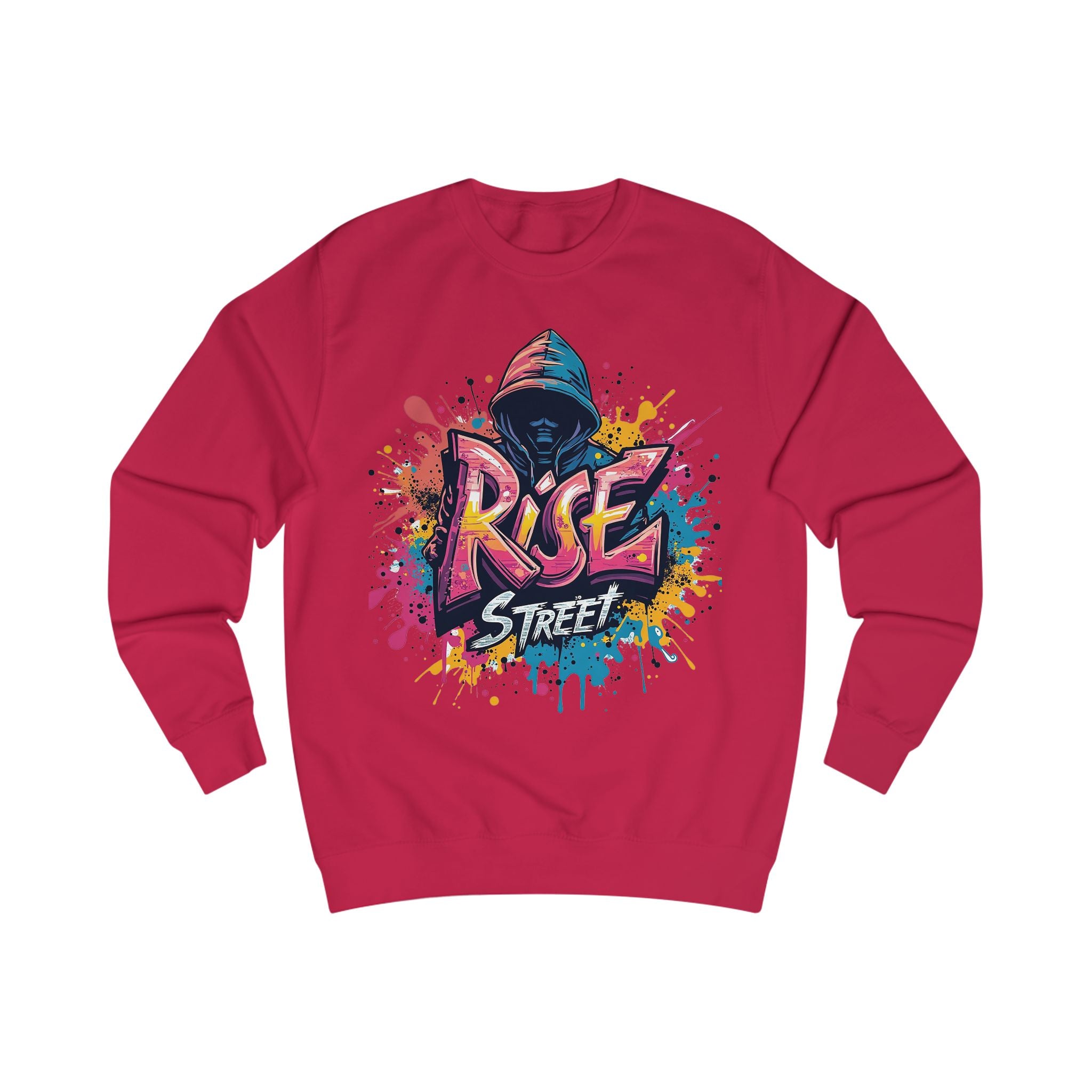 Men's Rise Street Sweatshirt | Graffiti-Inspired Design