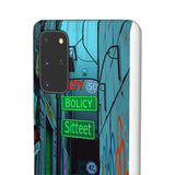 Graffiti-Inspired Phone Case for Girls: Urban Chic Style - Phone Case by Printify | Unique designs from ArteoDesign