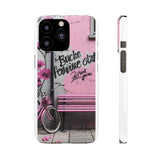 Graffiti Phone Case: Urban Chic with a Feminine Twist - Phone Case by Printify | Unique designs from ArteoDesign