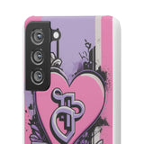 Graffiti Phone Case: Urban Chic for Girls with London Skylin - Phone Case by Printify | Unique designs from ArteoDesign