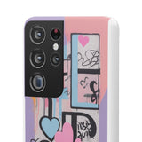 Graffiti Street Art-Inspired Phone Case for Girls