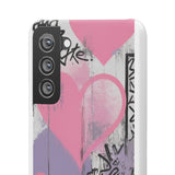 Chic Urban Graffiti Phone Case for Girls - Street Art Design