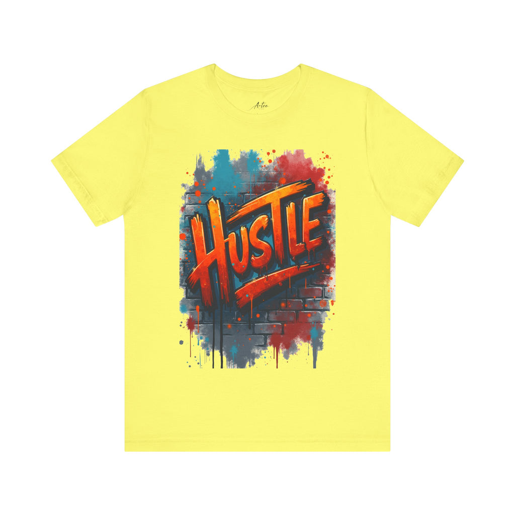 Hip-hop skater graphic T-shirt