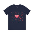 Radiant Heart Graphic T-Shirt in Bold Pink