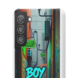 Urban Graffiti Phone Case - Gritty Streetwear for Boys