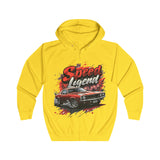 Speed Legend Men's Hoodie - Vintage Muscle Car Graphic