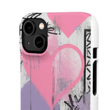 Urban Graffiti Chic Phone Case - Street Art for Girls