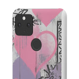 Urban Graffiti Chic Phone Case - Street Art for Girls