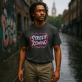 Street Rewind Boombox Tee | Retro 80s 90s Street Art Shirt