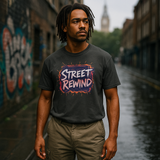 Street Rewind Boombox Tee | Retro 80s 90s Street Art Shirt