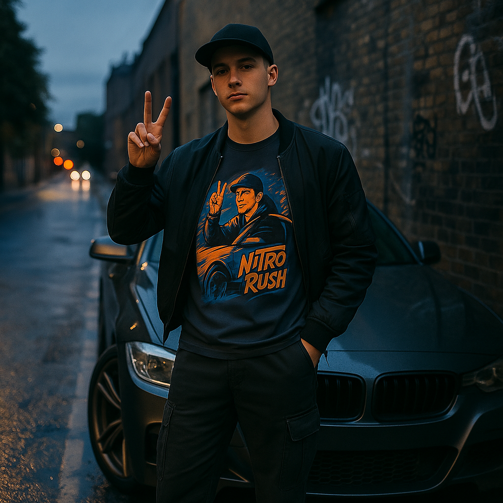 Nitro Rush T-Shirt – Street Racer Edition