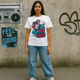 Move the System T-Shirt – White Urban Music Tee UK