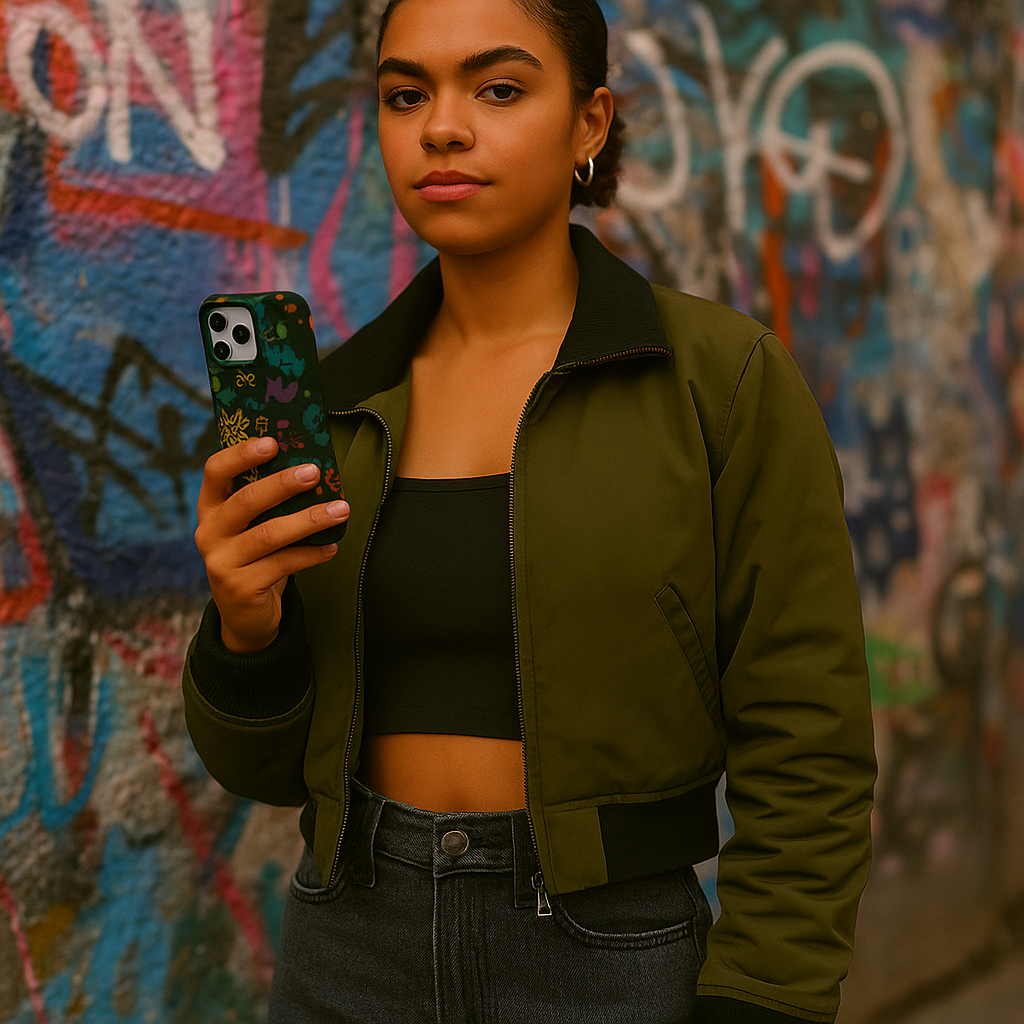 Astrological Zodiac Phone Case – Celestial Graffiti Style