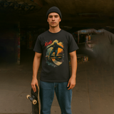 Urban Skateboarding Graphic Hoodie Tee
