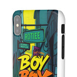 Graffiti Phone Case: Urban Chic with London Skyline for Girl - Phone Case by Printify | Unique designs from ArteoDesign