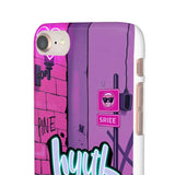 Graffiti Phone Case: Urban Chic for Girls with a Twist - Phone Case by Printify | Unique designs from ArteoDesign