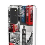 Graffiti Phone Case: London Skyline, Neon Accents, Edgy Styl - Phone Case by Printify | Unique designs from ArteoDesign