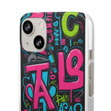 Graffiti Phone Case for Girls: Urban Chic Meets Street Style - Phone Case by Printify | Unique designs from ArteoDesign