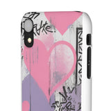 Urban Graffiti Chic Phone Case - Street Art for Girls