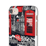 Edgy London Street Art Graffiti Phone Case for Boys