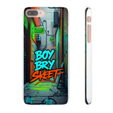 Urban Graffiti Phone Case for Boys - Gritty Streetwear Style