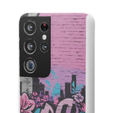 Graffiti Phone Case for Girls: Urban Chic with a Feminine Tw - Phone Case by Printify | Unique designs from ArteoDesign