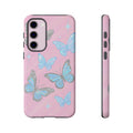 Y2K Butterfly Pink iPhone Case – Glitter Aesthetic