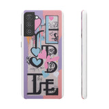 Graffiti Phone Case for Girls: Urban Chic Meets Feminine Sty - Phone Case by Printify | Unique designs from ArteoDesign