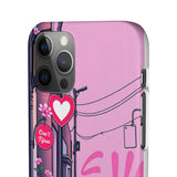 Graffiti Streetwear Phone Case for Girls - Soft, Bold Style