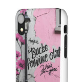 Urban Graffiti Phone Case for Girls - Soft Neon Street Art