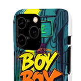 Street Art Graffiti Phone Case for Boys - Edgy Urban Style