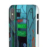 Graffiti-Inspired Phone Case for Girls: Urban Chic Style - Phone Case by Printify | Unique designs from ArteoDesign