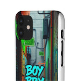 Urban Graffiti Phone Case - Gritty Streetwear for Boys