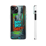 Urban Graffiti Phone Case for Boys - Gritty Streetwear Style