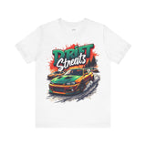 Drift Streets T-Shirt – Bold Car Drift Graphic Tee