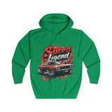 Speed Legend Men's Hoodie - Vintage Muscle Car Graphic