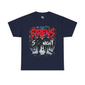 Sirens in the Night T-Shirt – Black Urban Protest Tee UK