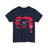 Love Valentine's Day Heart T-Shirt – Romantic Gift Tee