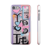 Graffiti Phone Case for Girls: Urban Chic Meets Feminine Sty - Phone Case by Printify | Unique designs from ArteoDesign