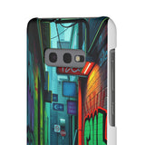 Urban Graffiti Chic: London Skyline Phone Case for Girls - Phone Case by Printify | Unique designs from ArteoDesign