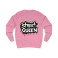 Street Queen Sweatshirt – Graffiti Crown Design