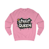 Street Queen Sweatshirt – Graffiti Crown Design