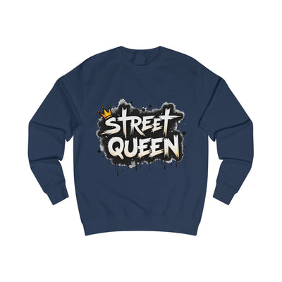 Street Queen Sweatshirt – Graffiti Crown Design