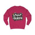 Street Queen Sweatshirt – Graffiti Crown Design