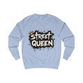 Street Queen Sweatshirt – Graffiti Crown Design